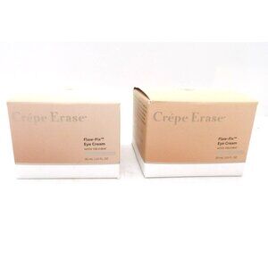 Crepe Erase Flaw-Fix Eye Cream with Trufirm 1.0 oz. Lot of Two